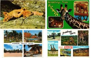 KENYA 96 AFRIQUE AFRICA Postcards CPM Mostly 1950-1990 (L3287)