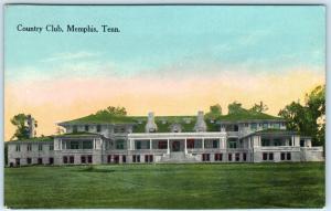 MEMPHIS, Tennessee  TN   View of COUNTRY CLUB  ca 1910s    Postcard