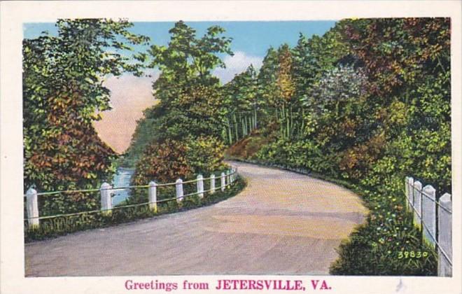 Virginia Greetings From Jetersville