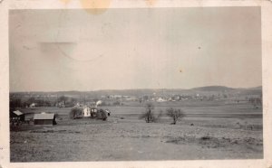 Real Photo Postcard Landscape View of Homerville, Ohio~111836