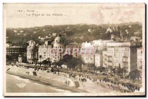 Nice Postcard Old Beach and hotels