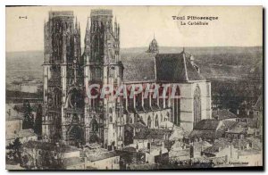 Old Postcard Toul Picturesque La Cathedrale