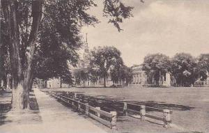 New Hampshire Hanover Senior Fence And The Campus From College Hall Dartmouth...