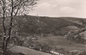 Finkenbach Mit Hildergardhaus Aerial Real Photo Germany Vintage Postcard