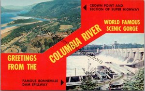 Greetings from the Columbia River Postcard PC351