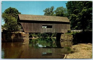 Postcard - Warren Covered Bridge - Warren, Vermont