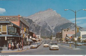 BANFF, ALBERTA, Canada, BANFF NATIONAL PARK AND CASCADE MOUNTAIN, 50-60s