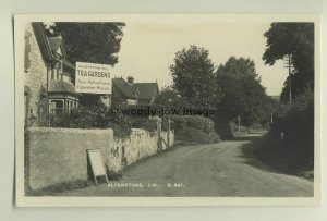 iw0002 - Alverstone Mill Tea Gardens Alverstone Isle of Wight - postcard by Dean