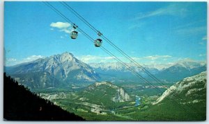 M-27786 The Banff Sulphur Mountain Gondolas Canadian Rockies Banff Canada