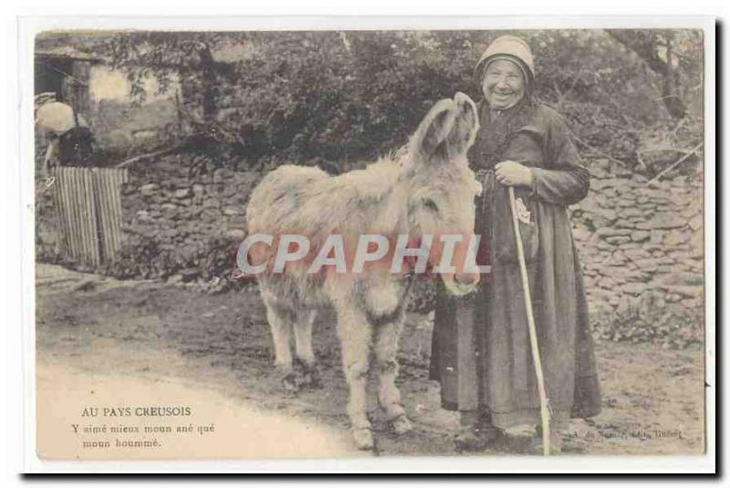 In Creuse Creuse Postcard Old country Y rather than ane moun moun houmme (ass...