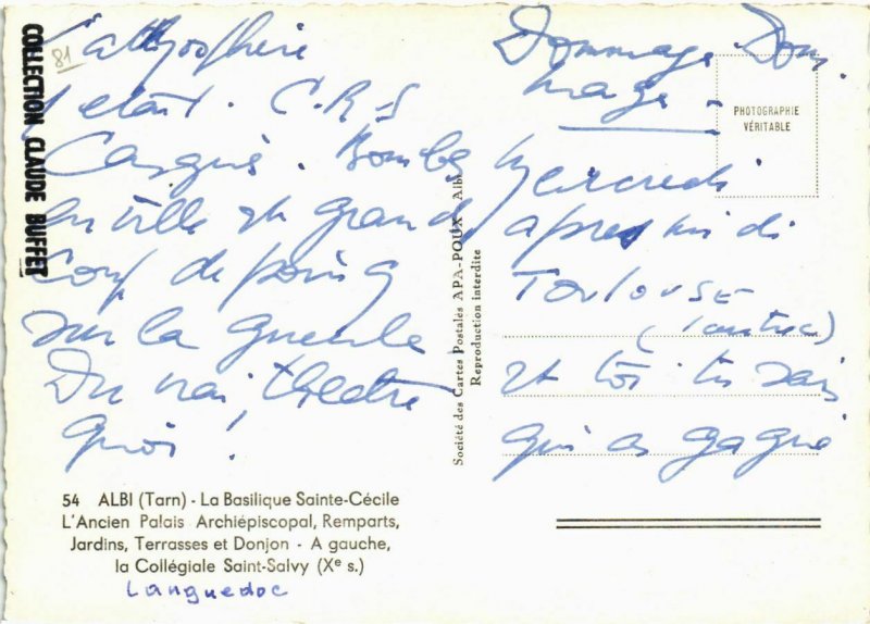 CPM Albi La Basilique Ste-Cecile FRANCE (1016664)