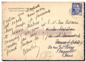 Postcard Modern Chateauponsac (Haute Vienne) Valley Gartempe (West Coast)