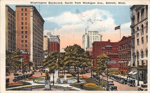 Washington Boulevard North Of Michigan Avenue  - Detroit, Michigan MI  