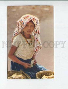 473214 Guatemala Indian girl in national dress Old postcard