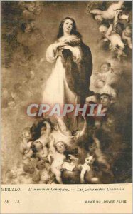 Old Postcard Paris Louvre Museum Murillo The Immaculate Conception