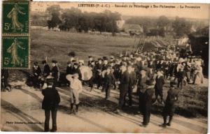 CPA LIETTRES - Souvenir du Pélerinage - La Procession (213333)