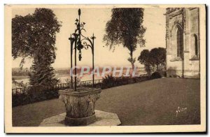 Old Postcard Chaumont Sur Loire Le Vieux Puits and the castle chapel