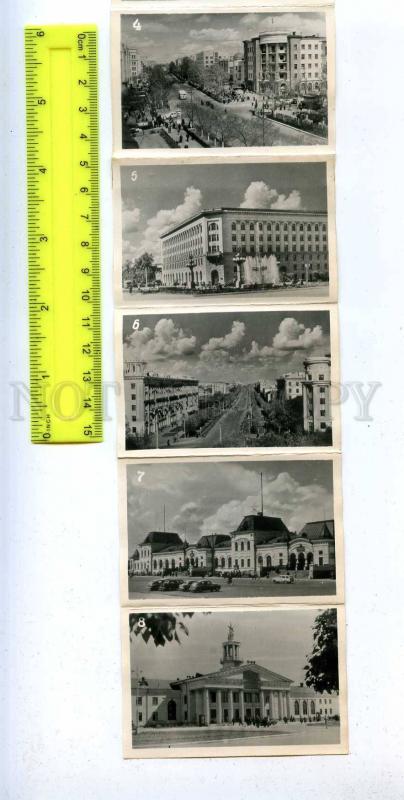 186747 RUSSIA KHABAROVSK Booklet USSR old 8 Photos 1962 year