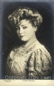 Lillian Russell Actress / Actor Postcard Post Card Old Vintage Antique Actor ...