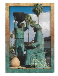 Palm Springs California Sculptures of Native Americans  4 by 6