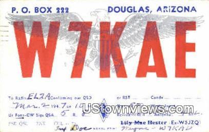 Douglas, Arizona, Post Card