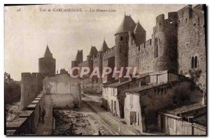 Old Postcard Cite Carcassonne The High Strings