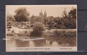 SOUTH AUSTRALIA, ADELAIDE, PENNINGTON PARK, TORRENS RIVER, c1930 ppc., unused.