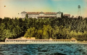 NY - Lake Champlain. Hotel Champlain at Bluff Point