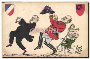 Old Postcard Satirical Policy