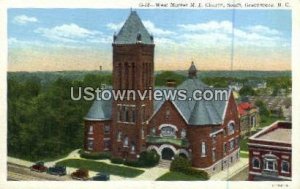 West Market M.E. Church - Greensboro, North Carolina NC  