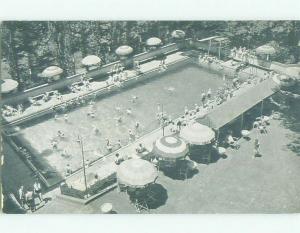 Unused 1940's SWIMMING POOL AT WARDMAN PARK HOTEL Washington DC HQ0113@