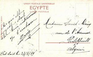 PC CPA EGYPT, EGYPTIAN TYPES, ORIENTALE, VINTAGE POSTCARD (b8813)