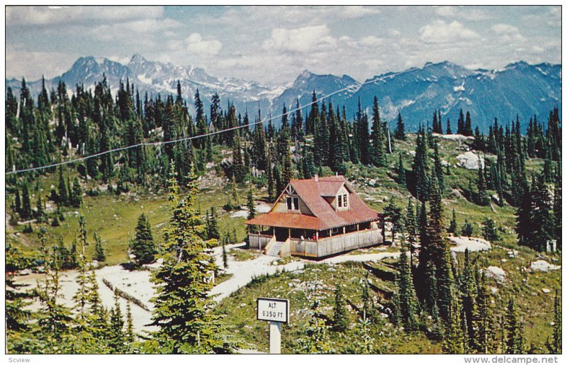 Heather Lodge, Mt. Revelstoke, REVELSTOKE, British Columbia, Canada, 40-60's