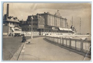 c1940's View of Hotel Frascati Italy Unposted Vintage RPPC Photo Postcard