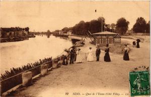 CPA SENS - Quai de l'YONNE (358665)