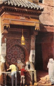 US6047 fes fez morocco fountain africa