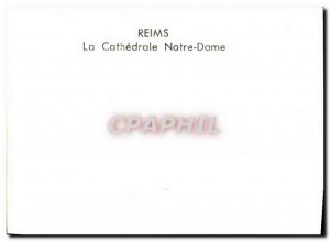 Modern Postcard Reims Cathedrale Notre Dame