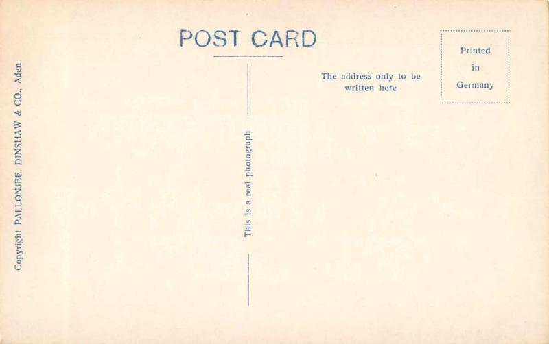 Aden Yemen Post Office Bay Real Photo Antique Postcard J55530