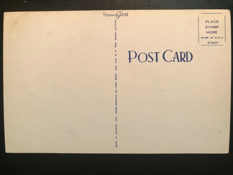 Vintage Postcard 1930-1950 Post Office Ocean Gate New Jersey