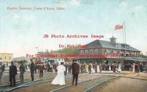 ID, Coeur d'Alene, Idaho, Railroad, Electric Terminal, M Rieder No 5063