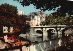 Postcard Couleurs Et Lumiere De France Le Quai De Conti Paris France