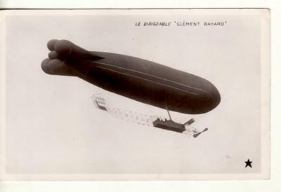 France  Airship -- Le Dirigeable CLEMENT BAYARD, RPPC pos...