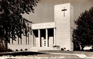 Indiana Nappanee First Brethren Church Real Photo