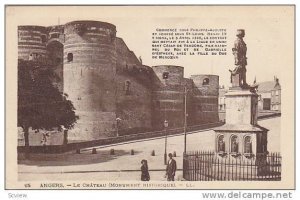 ANGERS, Le Chateau, Monument Historique, Maine et Loire, France, 10-20s