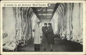 Armour's Chicago Beef House Cooler 1941 Used Postcard