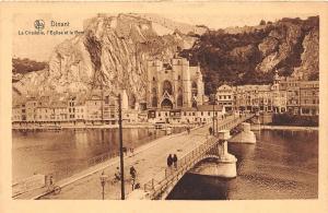 B94669 la citadelle l eglise et le pont dinant  belgium