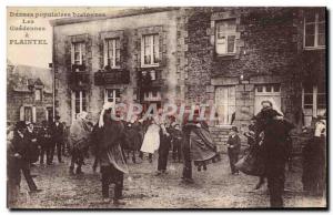 Old Postcard Folklore Breton Folk Dances The Guedennes has Plaistow