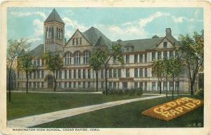 IA, Cedar Rapids, Iowa, Washington High School, Tichnor N. R-26253