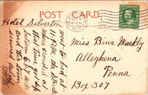 Million Dollar Pier Atlantic City New Jersey Nj Wob Note Cancel Pm Postcard