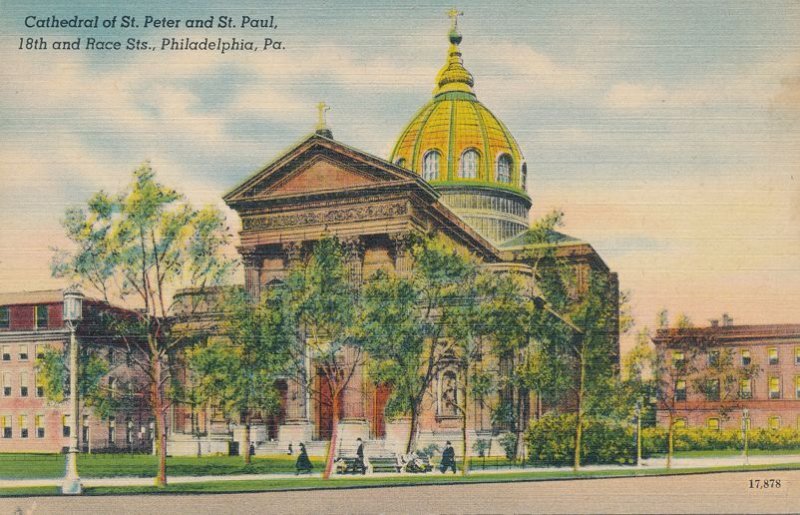 Philadelphia PA, Pennsylvania - Cathedral of St Peter and St Paul - Linen